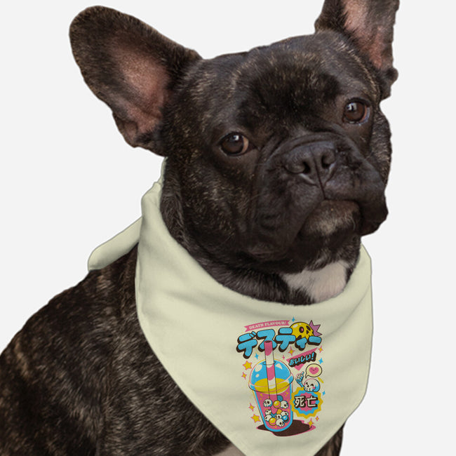 Death Tea-Dog-Bandana-Pet Collar-ilustrata