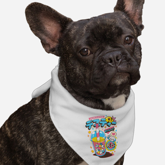 Death Tea-Dog-Bandana-Pet Collar-ilustrata
