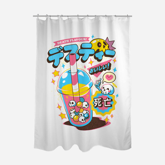 Death Tea-None-Polyester-Shower Curtain-ilustrata