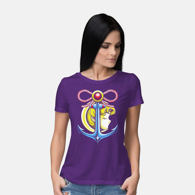 Anchor Moon-Womens-Basic-Tee-estudiofitas