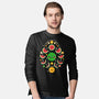 Watermelon Moon Phases-Mens-Long Sleeved-Tee-NemiMakeit