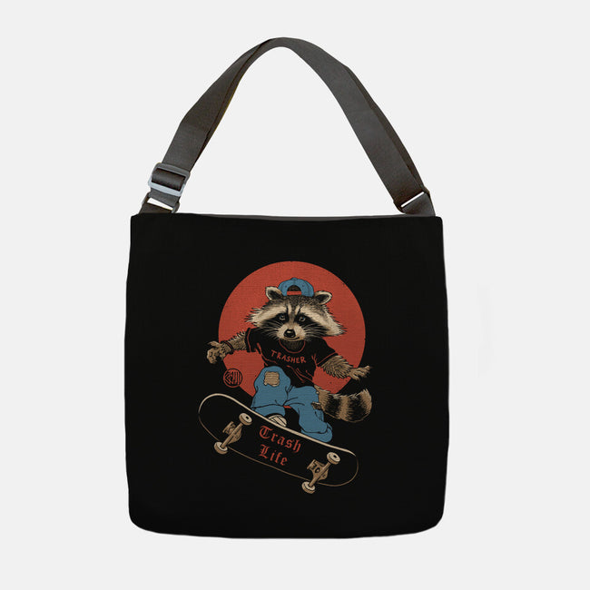 Trasher On Skates-None-Adjustable Tote-Bag-vp021