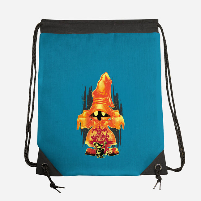 Black Wizard Vivi-None-Drawstring-Bag-hypertwenty