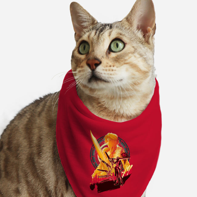 Ultimate Weapon-Cat-Bandana-Pet Collar-hypertwenty