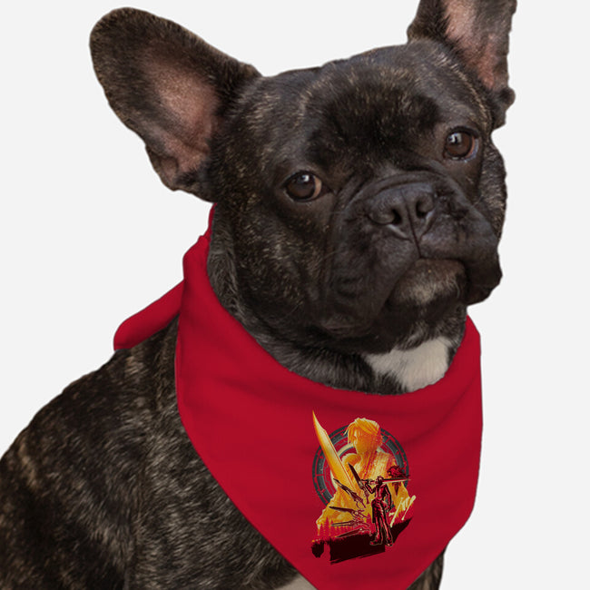 Ultimate Weapon-Dog-Bandana-Pet Collar-hypertwenty