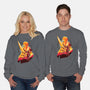 Ultimate Weapon-Unisex-Crew Neck-Sweatshirt-hypertwenty