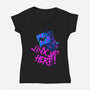 Jinxed-Womens-V-Neck-Tee-Kenpachiudyan