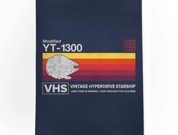 Vintage Hyperdrive Starship