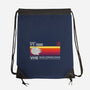 Vintage Hyperdrive Starship-None-Drawstring-Bag-retrodivision