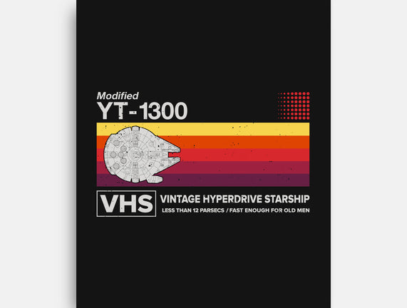 Vintage Hyperdrive Starship