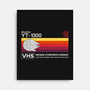 Vintage Hyperdrive Starship-None-Stretched-Canvas-retrodivision