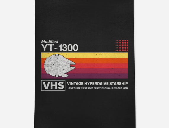 Vintage Hyperdrive Starship