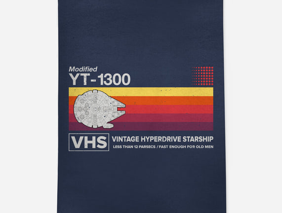 Vintage Hyperdrive Starship