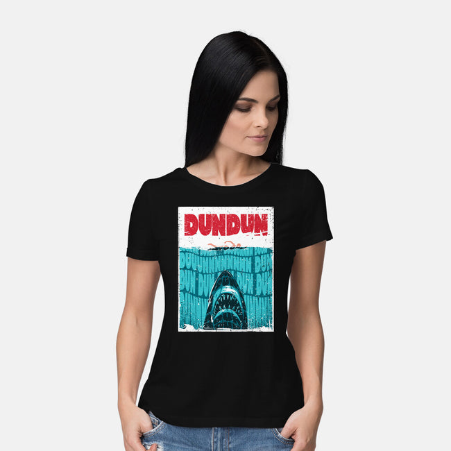 DUN DUN-Womens-Basic-Tee-Tronyx79