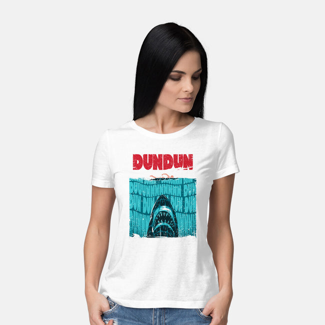 DUN DUN-Womens-Basic-Tee-Tronyx79