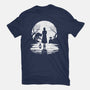 Spooky Moon-Youth-Basic-Tee-GrayspellHouse