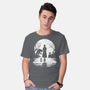 Spooky Moon-Mens-Basic-Tee-GrayspellHouse