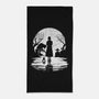 Spooky Moon-None-Beach-Towel-GrayspellHouse