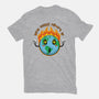 Happy Earth-Womens-Fitted-Tee-Kladenko