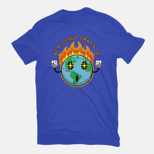 Happy Earth-Mens-Basic-Tee-Kladenko