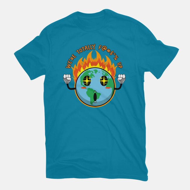 Happy Earth-Mens-Basic-Tee-Kladenko