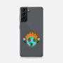 Happy Earth-Samsung-Snap-Phone Case-Kladenko