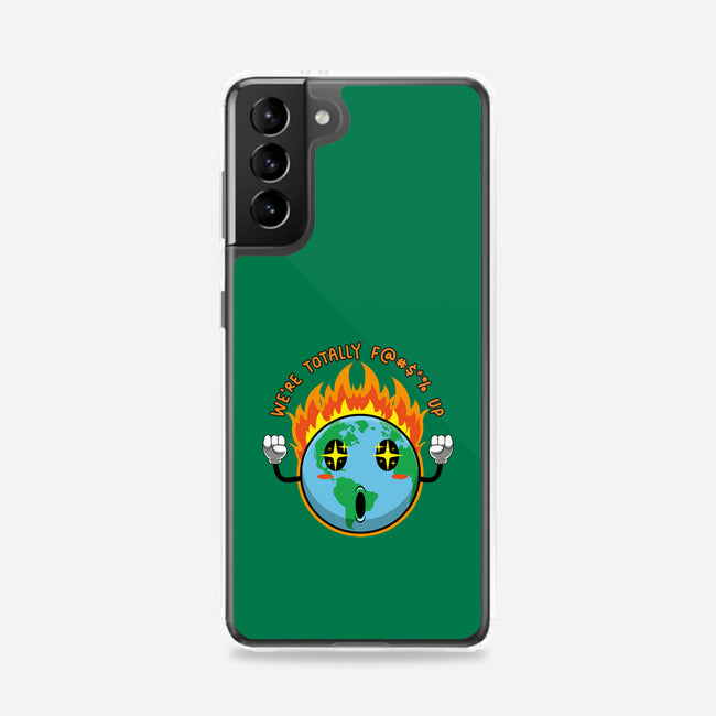 Happy Earth-Samsung-Snap-Phone Case-Kladenko