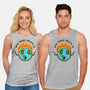 Happy Earth-Unisex-Basic-Tank-Kladenko