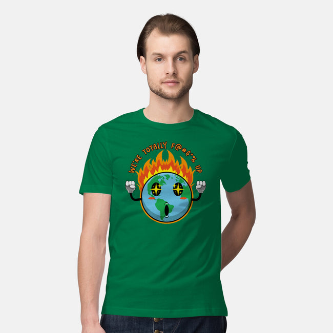 Happy Earth-Mens-Premium-Tee-Kladenko