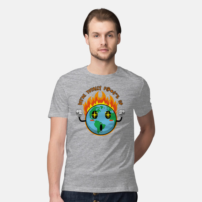 Happy Earth-Mens-Premium-Tee-Kladenko