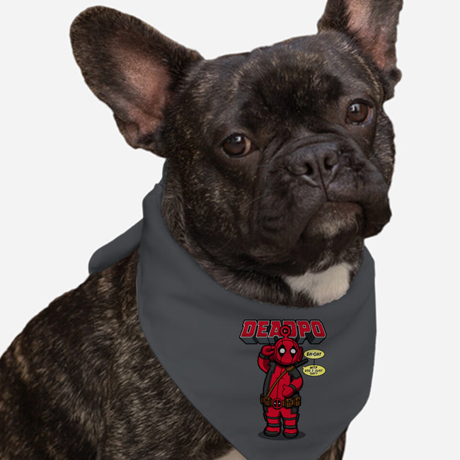 Deadpo-Dog-Bandana-Pet Collar-Boggs Nicolas