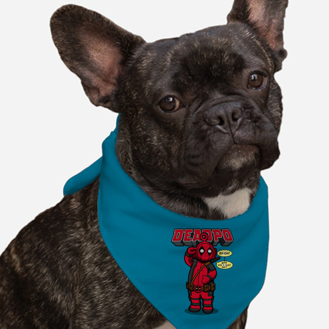 Deadpo-Dog-Bandana-Pet Collar-Boggs Nicolas