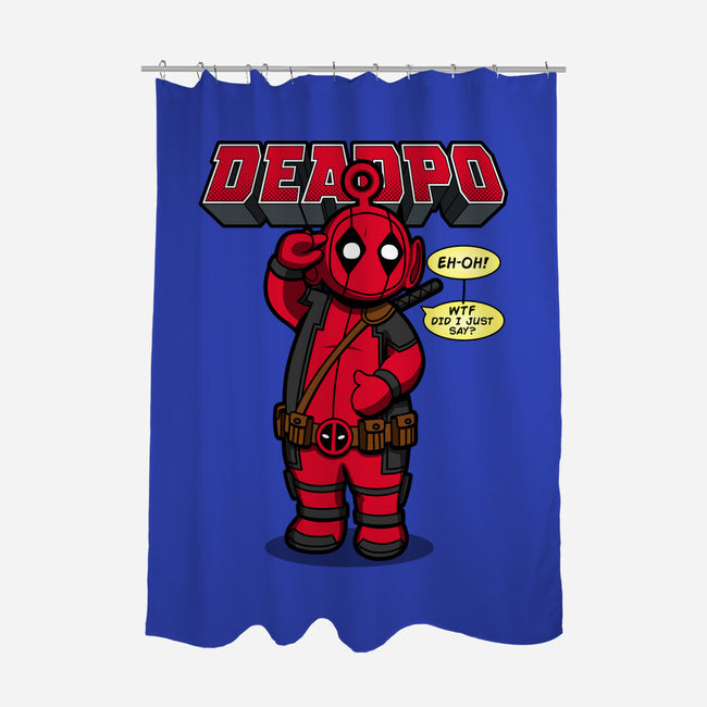 Deadpo-None-Polyester-Shower Curtain-Boggs Nicolas