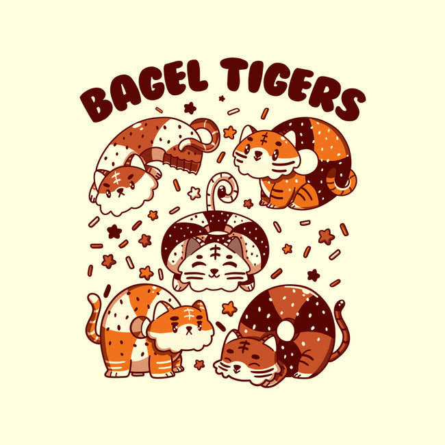 Bagel Tigers-None-Removable Cover w Insert-Throw Pillow-tobefonseca