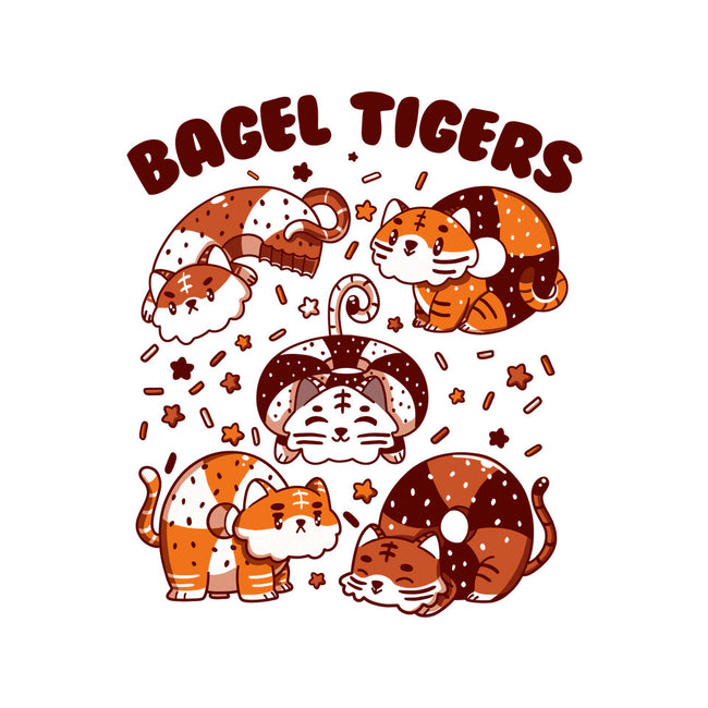 Bagel Tigers-Womens-V-Neck-Tee-tobefonseca