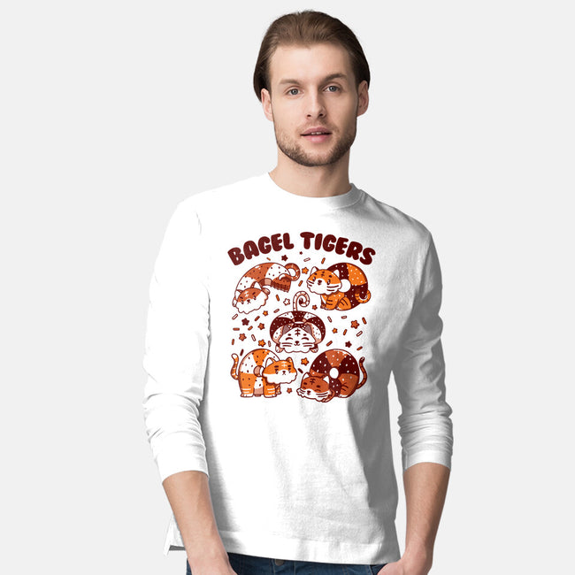 Bagel Tigers-Mens-Long Sleeved-Tee-tobefonseca