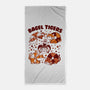 Bagel Tigers-None-Beach-Towel-tobefonseca