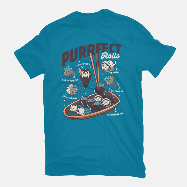 Purrfect Rolls-Mens-Heavyweight-Tee-tobefonseca