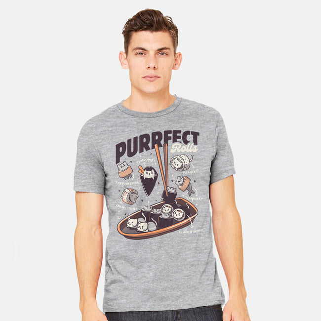 Purrfect Rolls-Mens-Heavyweight-Tee-tobefonseca