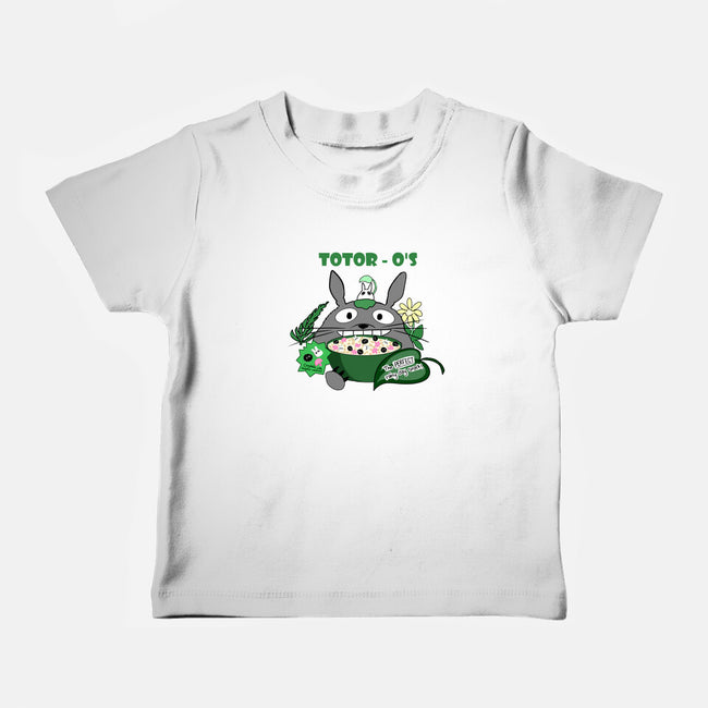 Forest Spirit Cereal-Baby-Basic-Tee-MurderBeanArt