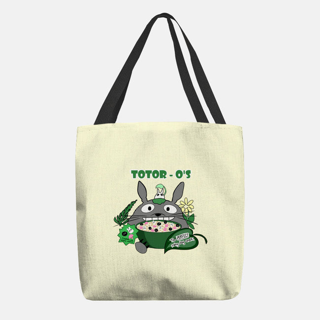 Forest Spirit Cereal-None-Basic Tote-Bag-MurderBeanArt