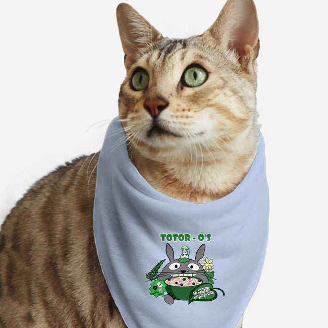 Forest Spirit Cereal-Cat-Bandana-Pet Collar-MurderBeanArt