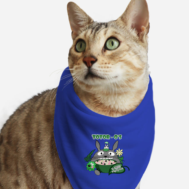 Forest Spirit Cereal-Cat-Bandana-Pet Collar-MurderBeanArt