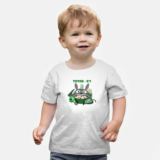 Forest Spirit Cereal-Baby-Basic-Tee-MurderBeanArt