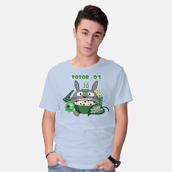 Forest Spirit Cereal-Mens-Basic-Tee-MurderBeanArt