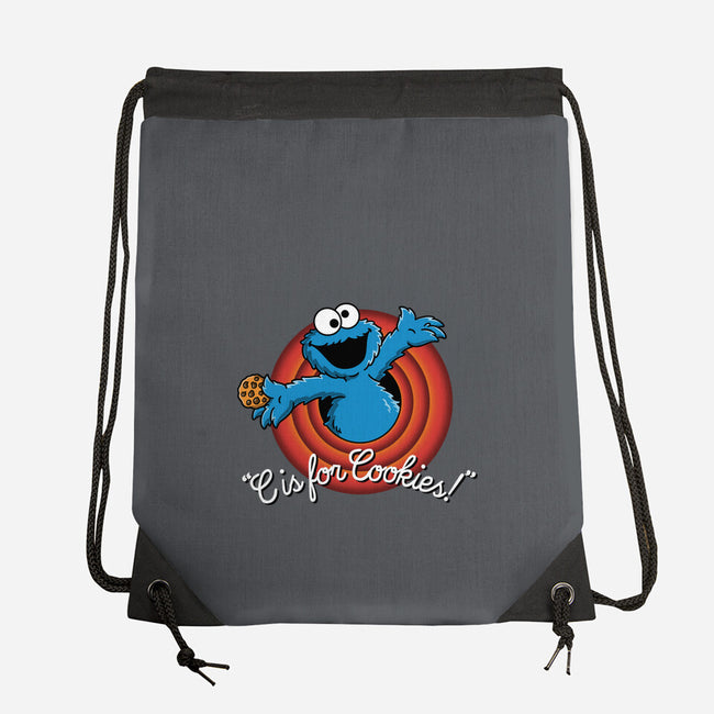 C Is For Cookies Folks-None-Drawstring-Bag-Barbadifuoco