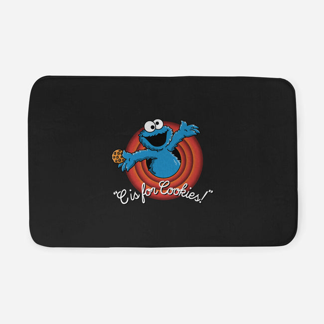 C Is For Cookies Folks-None-Memory Foam-Bath Mat-Barbadifuoco