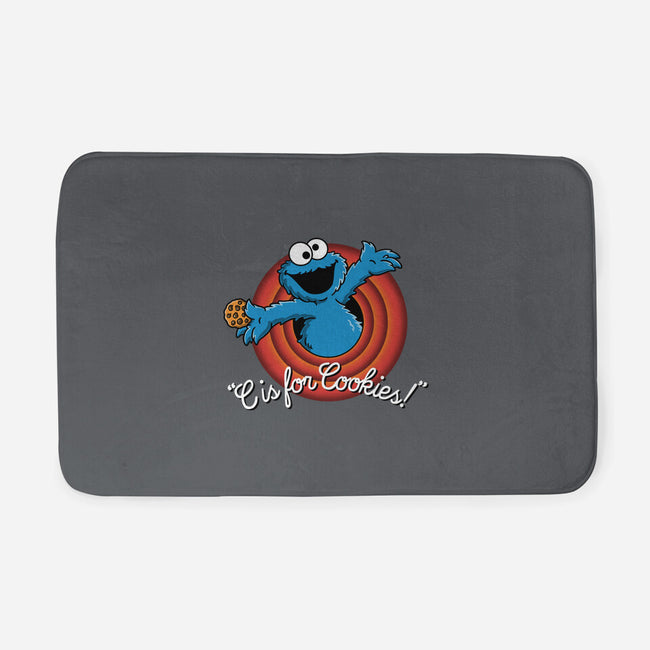 C Is For Cookies Folks-None-Memory Foam-Bath Mat-Barbadifuoco