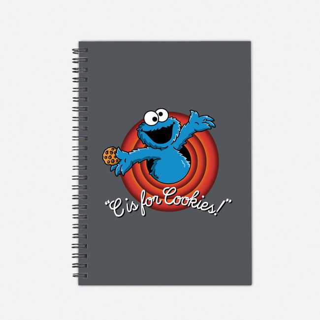 C Is For Cookies Folks-None-Dot Grid-Notebook-Barbadifuoco