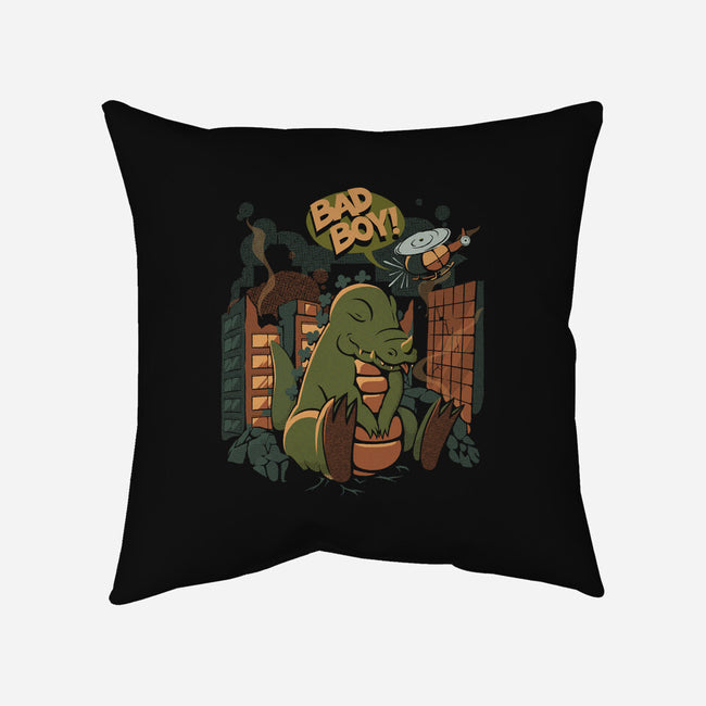 Bad Boy Big Monster-None-Removable Cover-Throw Pillow-tobefonseca
